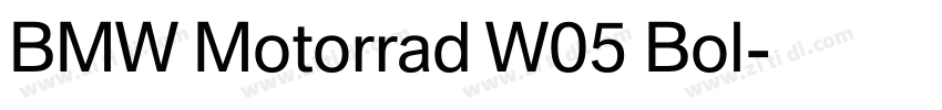 BMW Motorrad W05 Bol字体转换 BMW Motorrad W05 Bol字体转换